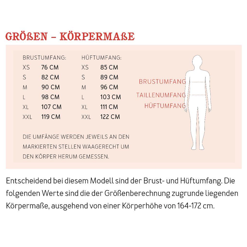 Papierschnittmuster luftiges Kleid Frau Carol XS-XXL